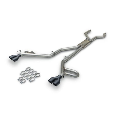 Flowmaster 20C EXPLORER FLOW FX CATBACK EXHAUST SYS DUAL REAR 3.5IN TIP 3IN IN/OUT SS 717999